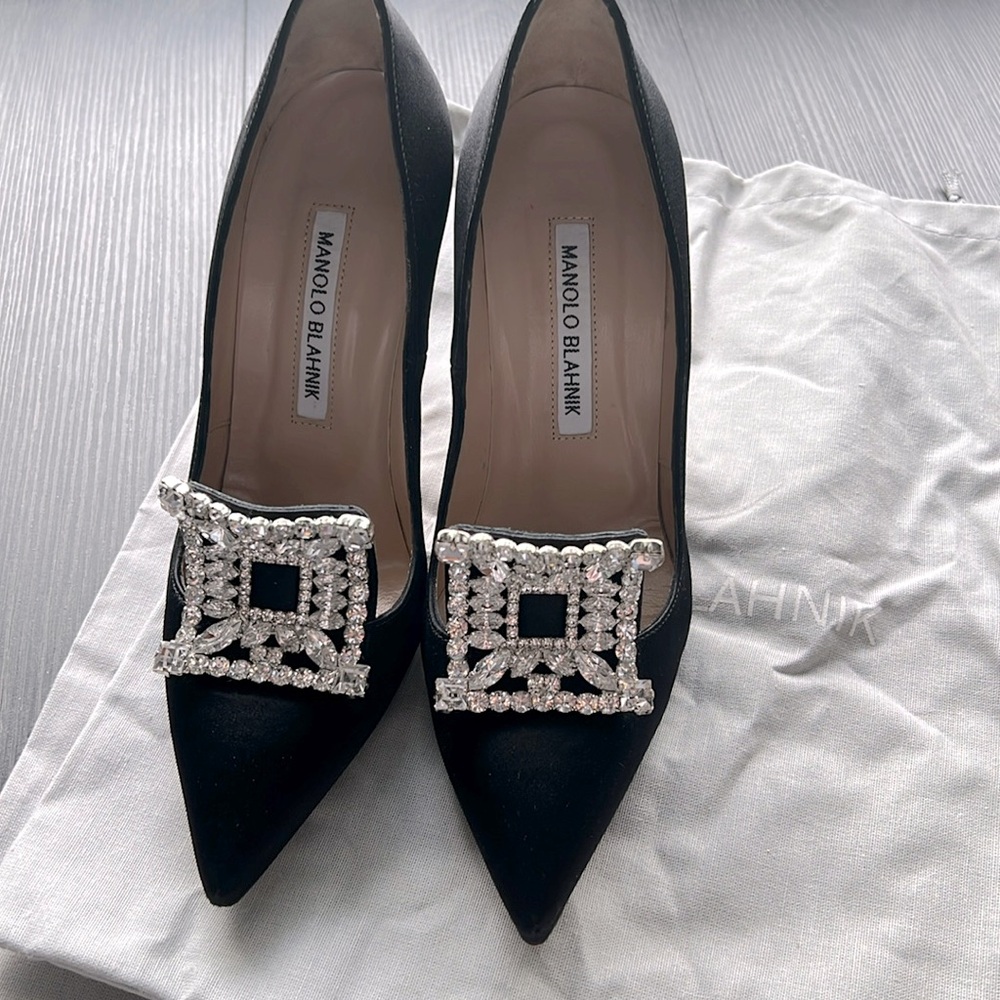 Manolo Blahnik limited edition in 9.5 cm heels